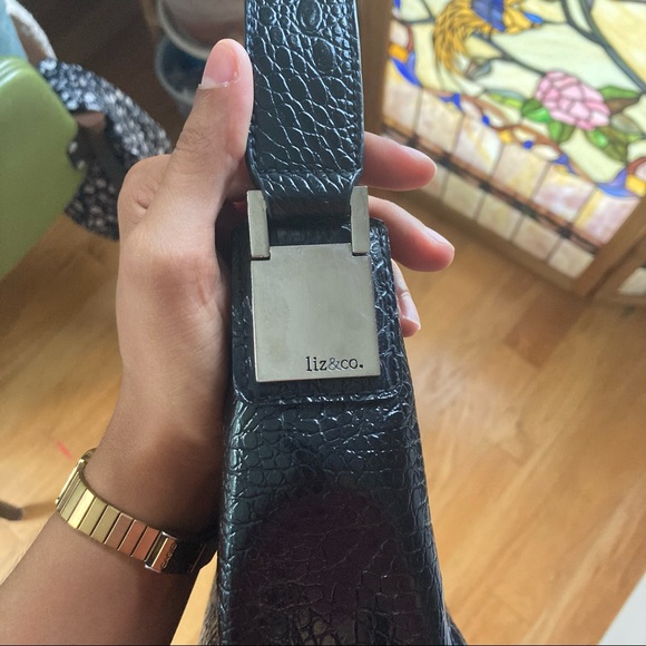 Liz & Co. Faux Crocodile Handbag - Picture 6 of 9